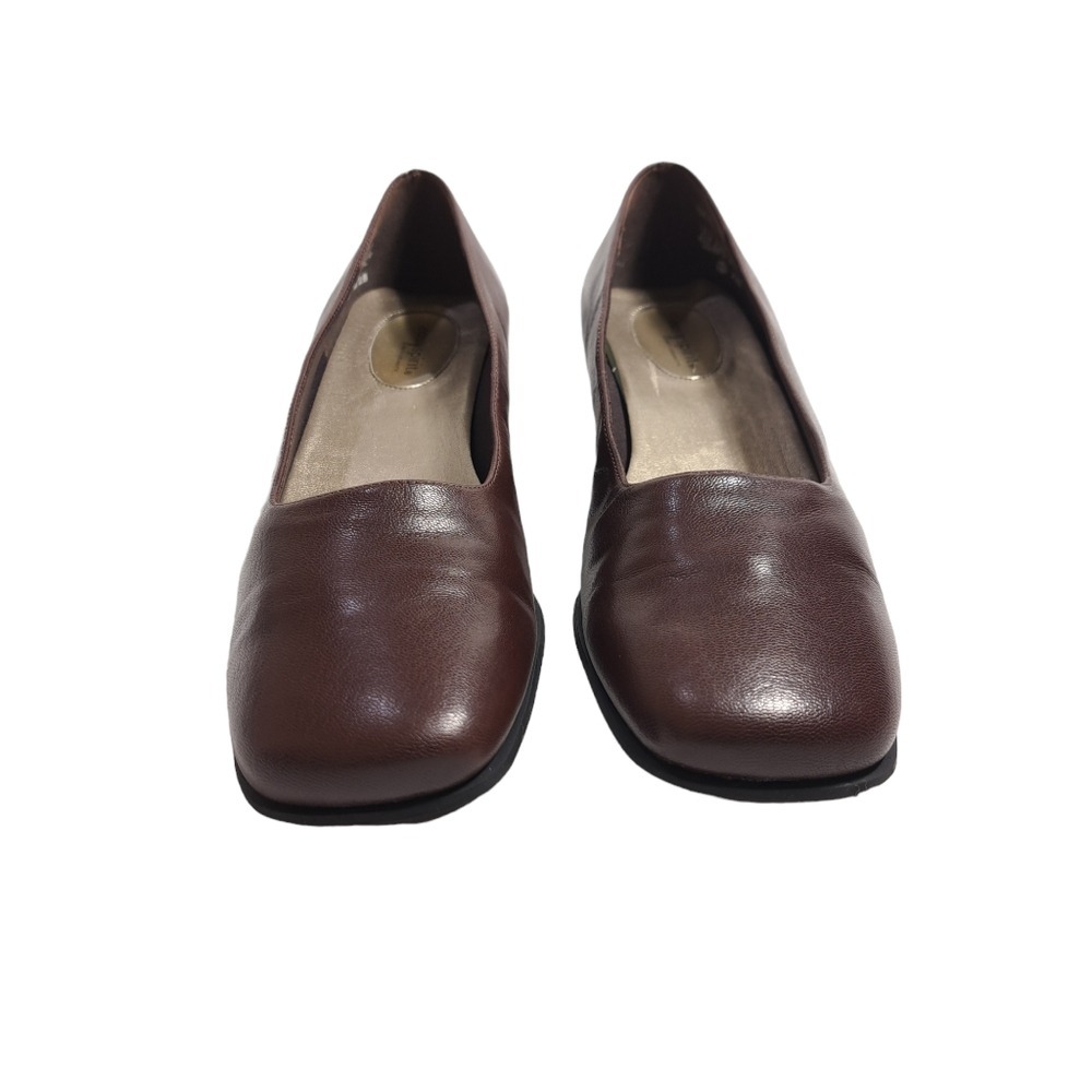 Easy‎ Spirit Anti-Gravity Women's Size 8 1/2 Brown Leather Drees Shoes Y2K 90s - Picture 2 of 15